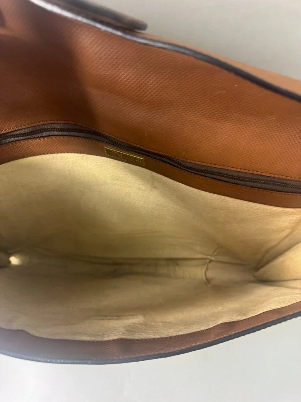 Authentic Vintage Bottega Veneta Brown Leather Portfolio